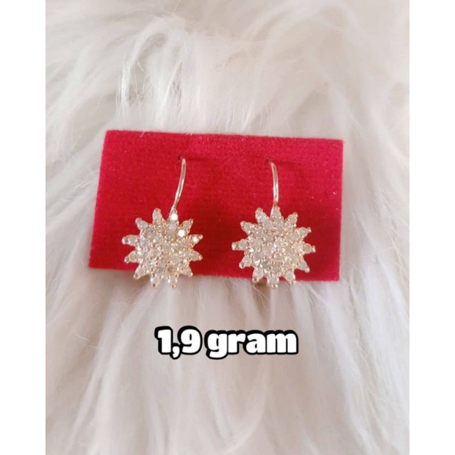 Anting Matahari  Gantung - Berlian Medan