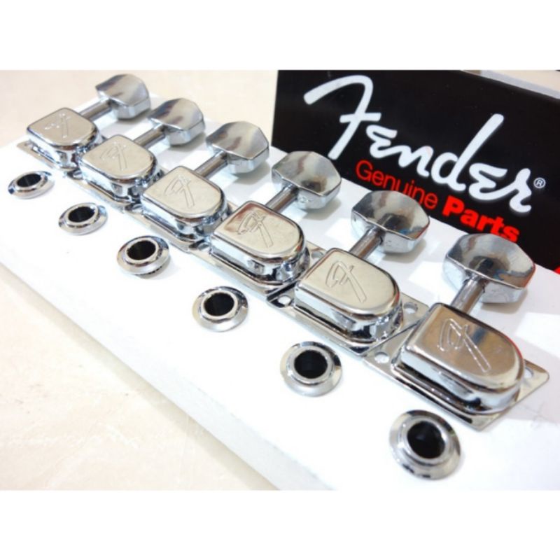 dryer gitar fender stratocaster/telecaster '70s tuning machine tuning pegs original fender