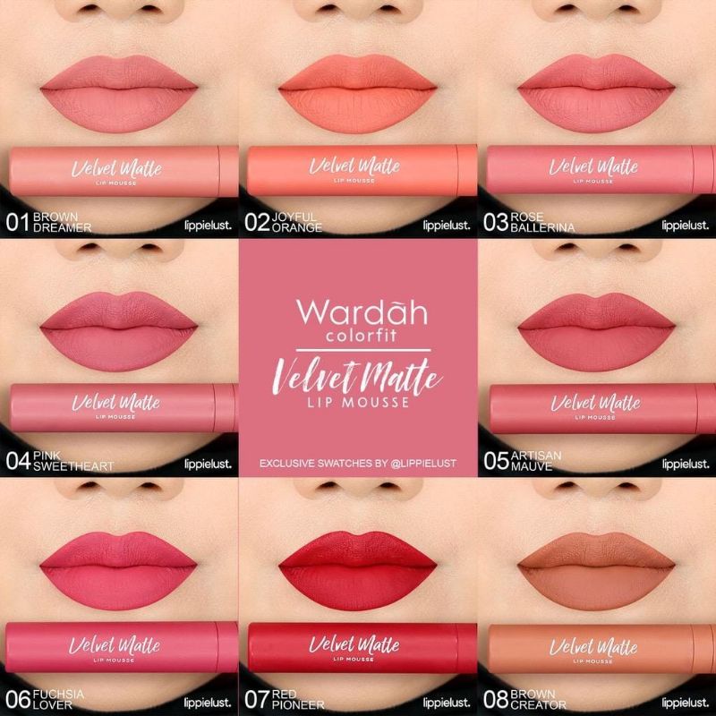 Wardah Velvet Matte