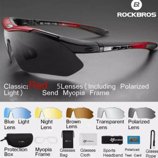 Kacamata sport Rockbros
