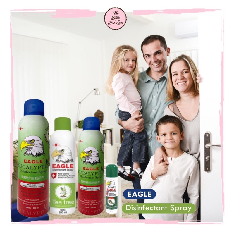 [READY] Eagle Eucalyptus Disinfectant Spray Exp 2025