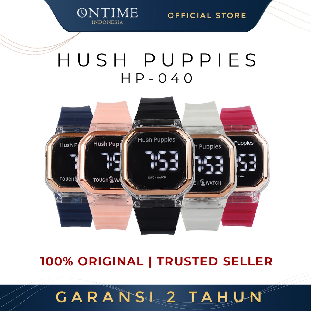 [100% ORIGINAL + BERGARANSI] Jam Tangan Hush Puppies Digital HP-040 By OnTime Indonesia