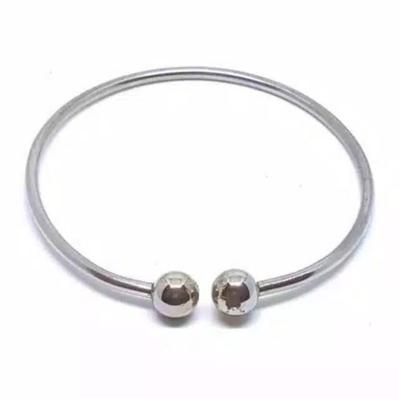 gelang besi anak/gelang besi putih