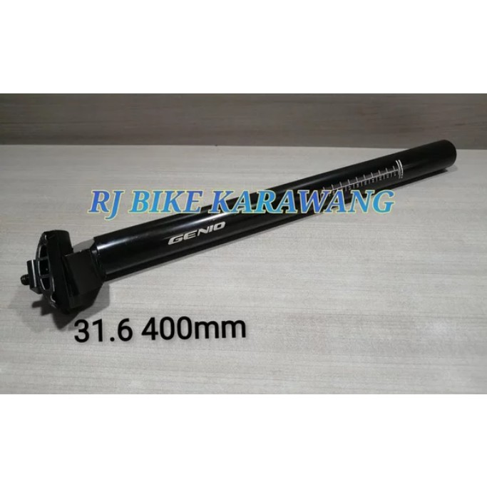 Seatpost Genio 28.6 30.9 dan 31.6 Panjang 40 cm