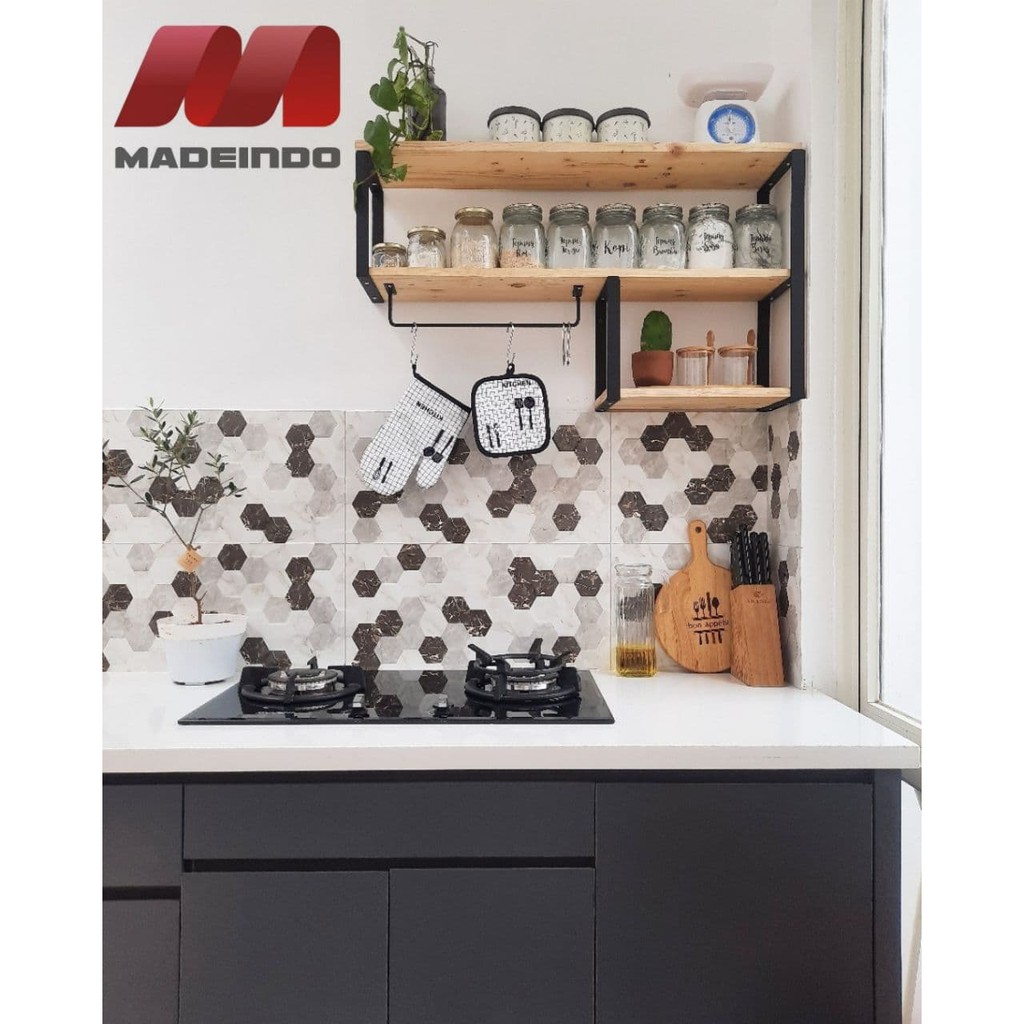 Jual Rak Dapur Rak Bumbu Kitchen Set Rak Hiasan Dinding Minimalis