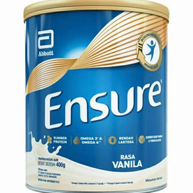 

[COD] ENSURE VANILA 400GR SUSU DEWASA [COD]