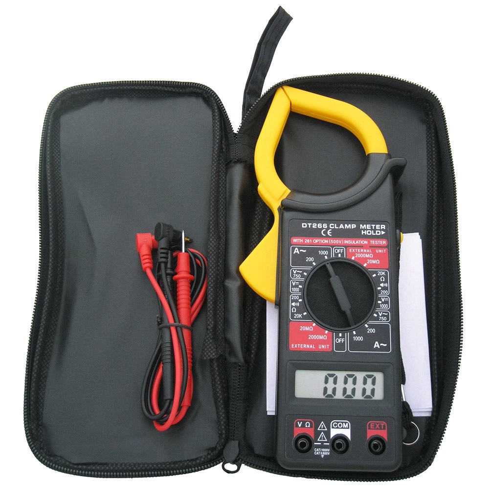 Digital Clamp Original Multimeter Tang Ampere Multitester Digital Lengkap Avometer Digital - Digital Multimeter Tang Ampere/Tang Apmpere Digital/Tang Multimeter Digital Lengkap/Digital Tang Ampere Multimeter  Digital Lengkap Avometer Digital With Baterai