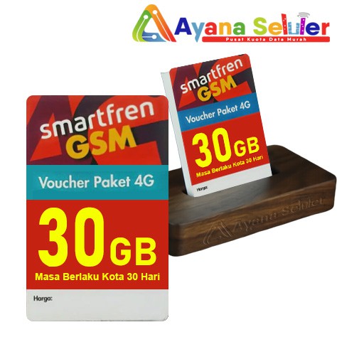 Voucher Smartfren 30GB