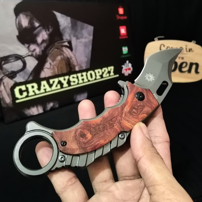 Pisau Lipat Karambit X-62