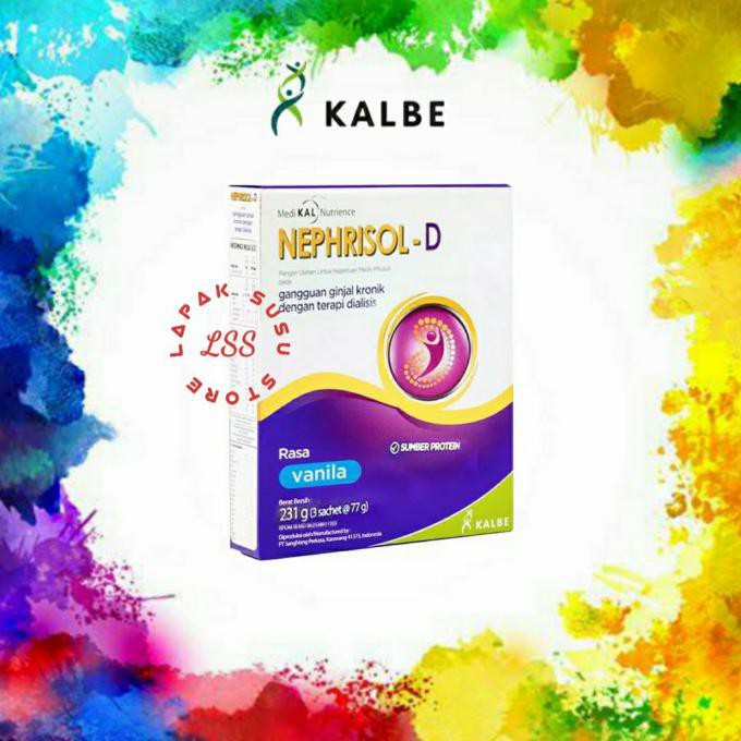

[[BISA COD]] Nephrisol-D Vanila 231gr CUCI GUDANG Kode 864