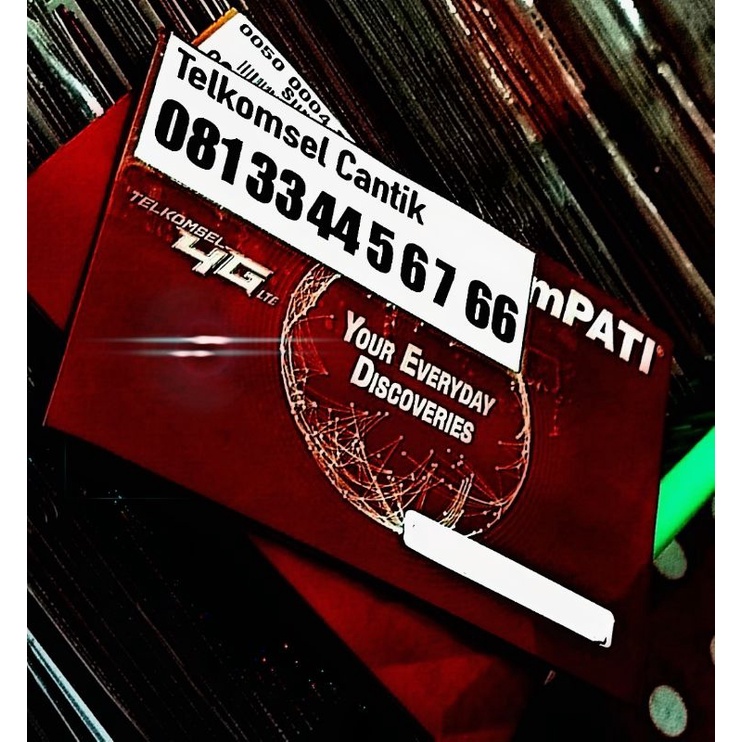 nomer cantik telkomsel