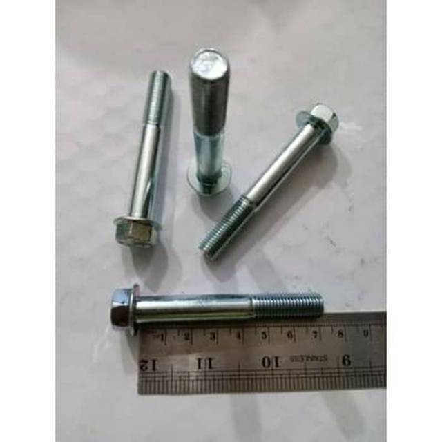 Baut Topi / Flange Bolt 14/10mm × 7cm Kunci 14