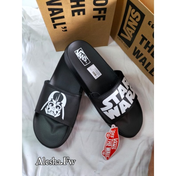 Sandal Slide Vans X Starwars / Sendal Slop Starwars Premium Hight Quality