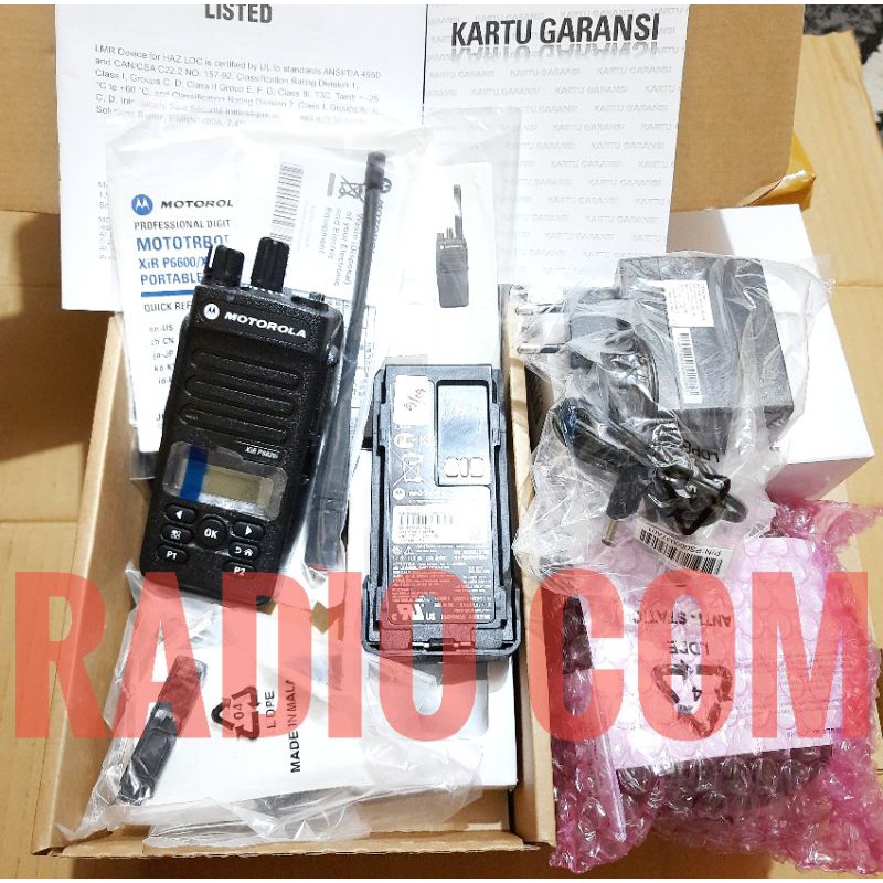 HT MOTOROLA XIR P6620i VHF GASPROOF IS HT EXPLOSION PROOF MOTOROLA XIR P6620i IS VHF EXPLOSION PROOF ORIGINAL XIR P6620i VHF IS 136-174 MHz