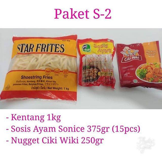 

PAKET KENTANG SOSIS NUGGET