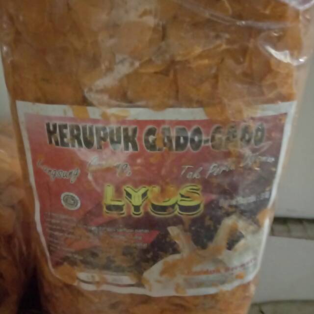 

Kerupuk gado gado per kg