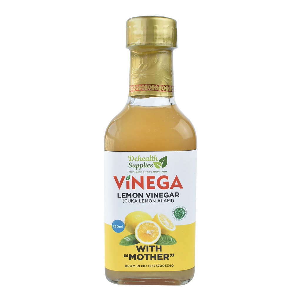 Dehealth Supplies VINEGA Lemon Vinegar (Cuka Lemon Alami)