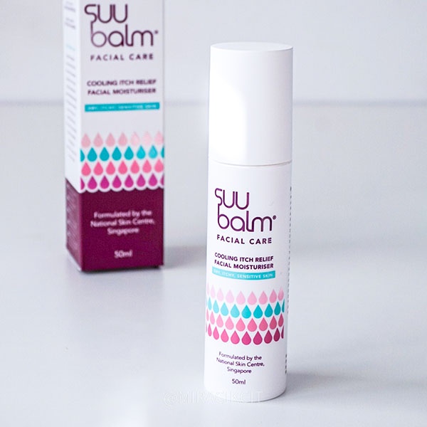 Suu Balm Cooling Itch Relief Facial Moisturiser (50ml) 0584