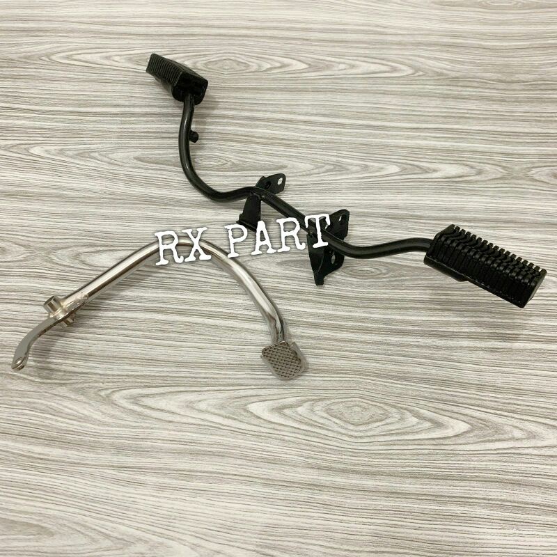 Besi barstep rx king ,Step depan karet ,Pedal rem rx king 1997 - 2008