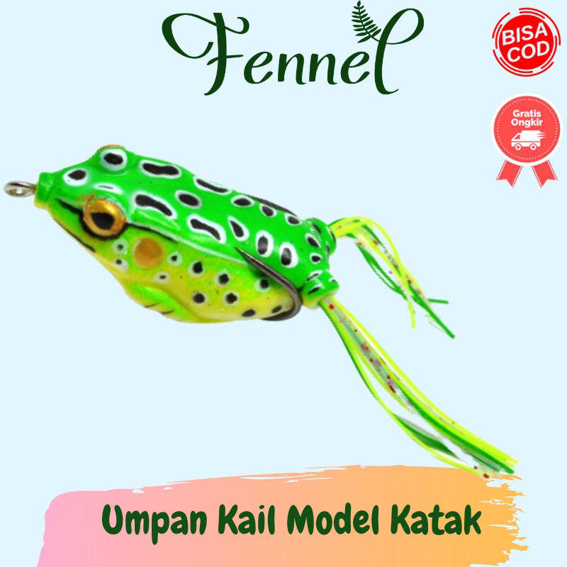 Minow Lure Umpan Kail Pancing Mancing Model Katak