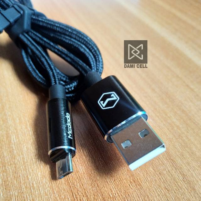 Mcdodo Kabel Data Auto Disconnect Micro USB Fast Charging QC 3.0 ORIGINAL 1M