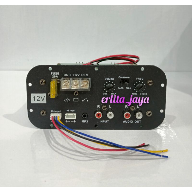 Kit basstube SA fuse 450 watt 12 volt murah