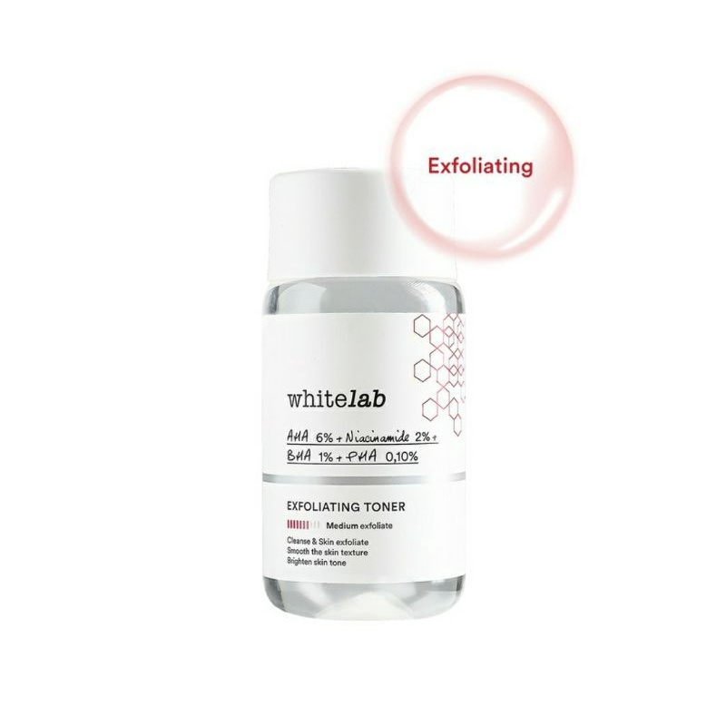 Whitelab Brightening Face Toner 100ml - Acne Toner - Soothing Toner -Exfoliating Toner