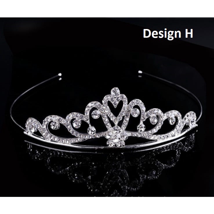 Wanita Mahkota Korea Fashion Berlian Women Jewerly Crown SJ002 (VHJKT)