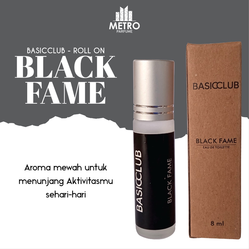 GEAMOORE BASIC CLUB PERFUME UNISEX 6 ML/BASIC CLUB GEAMOORE PERFUME ELEGANT EAU DE TOILETE -30 ML PARFUM WEWANGIAN BADAN