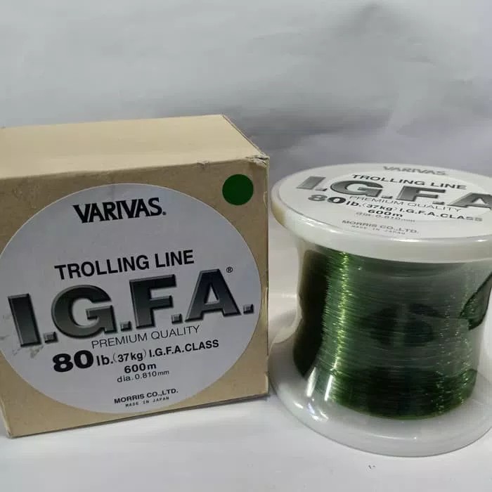 Senar Pancing Varivas IGFA Trolling 600M Green