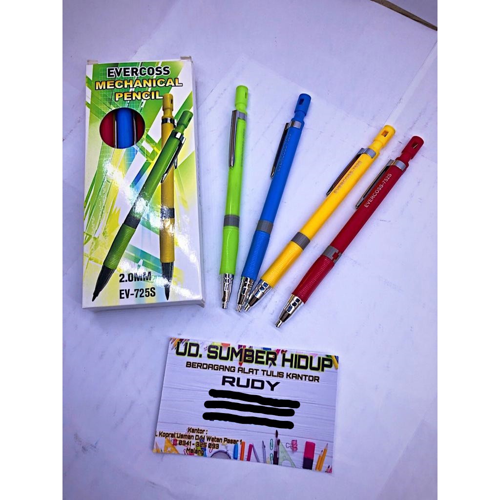 

Pencil Mechanic Evercoss 2.0mm (EV-725S)