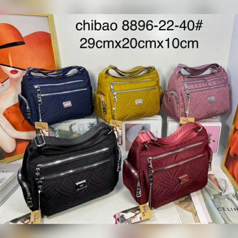 Tas selempang wanita chibao orginal 8896-22 bahan kanvas