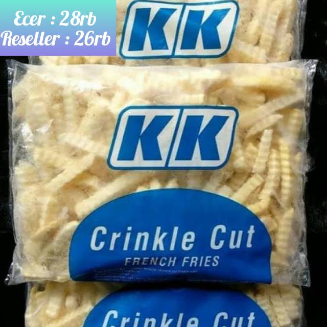 

KENTANG KK CRINKLE CUT MURAH, STIK KENTANG MURAH, KENTANG KK MURAH, OPEN RESELLER KENTANG KK MURAH