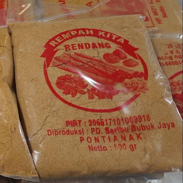 

Bumbu Rendang Rempah Kita Pontianak