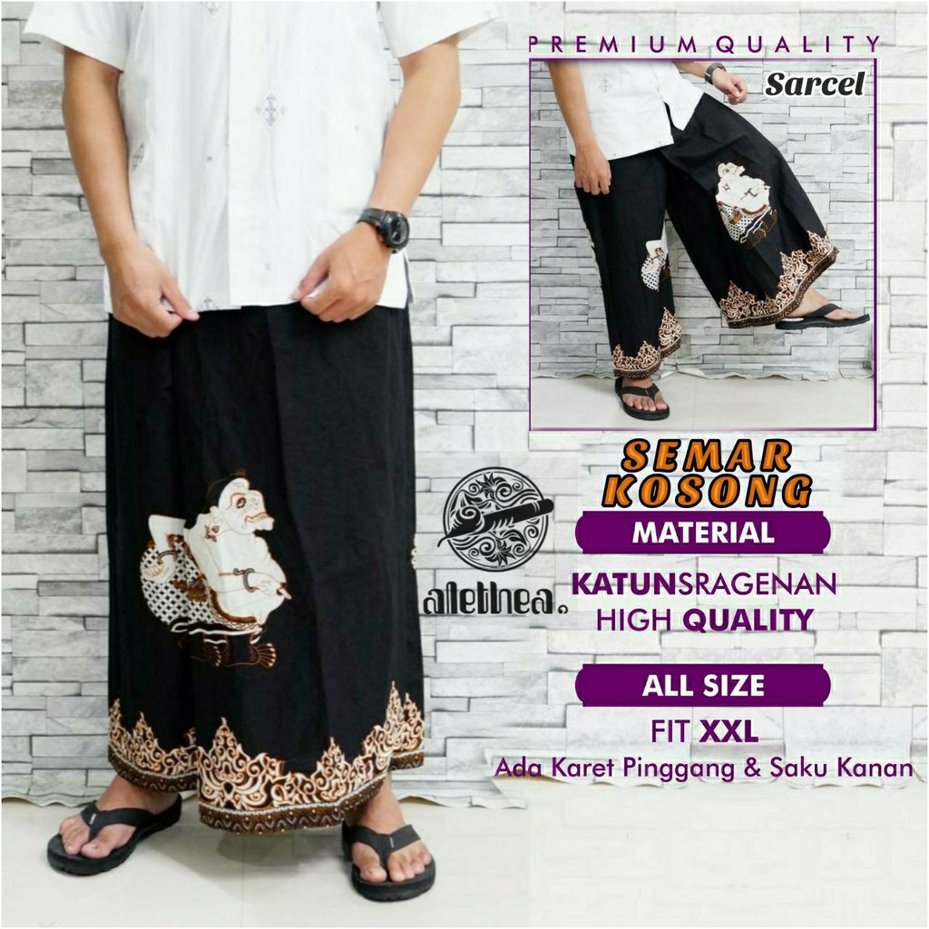 SEMAR KOSONG Sarung Batik Pria Alethea