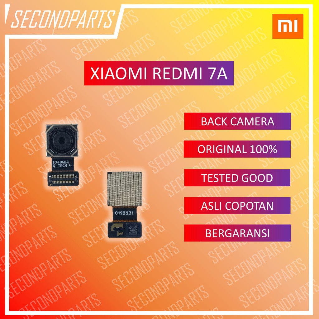 KAMERA BELAKANG BACK CAMERA XIAOMI REDMI 7A ORIGINAL COPOTAN