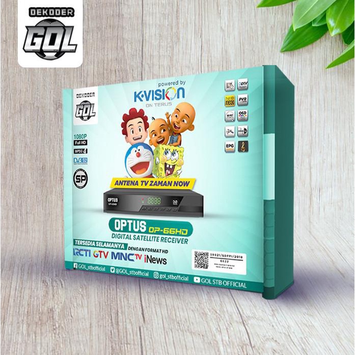 Dekoder K-Vision Gol Optus Op-66Hd