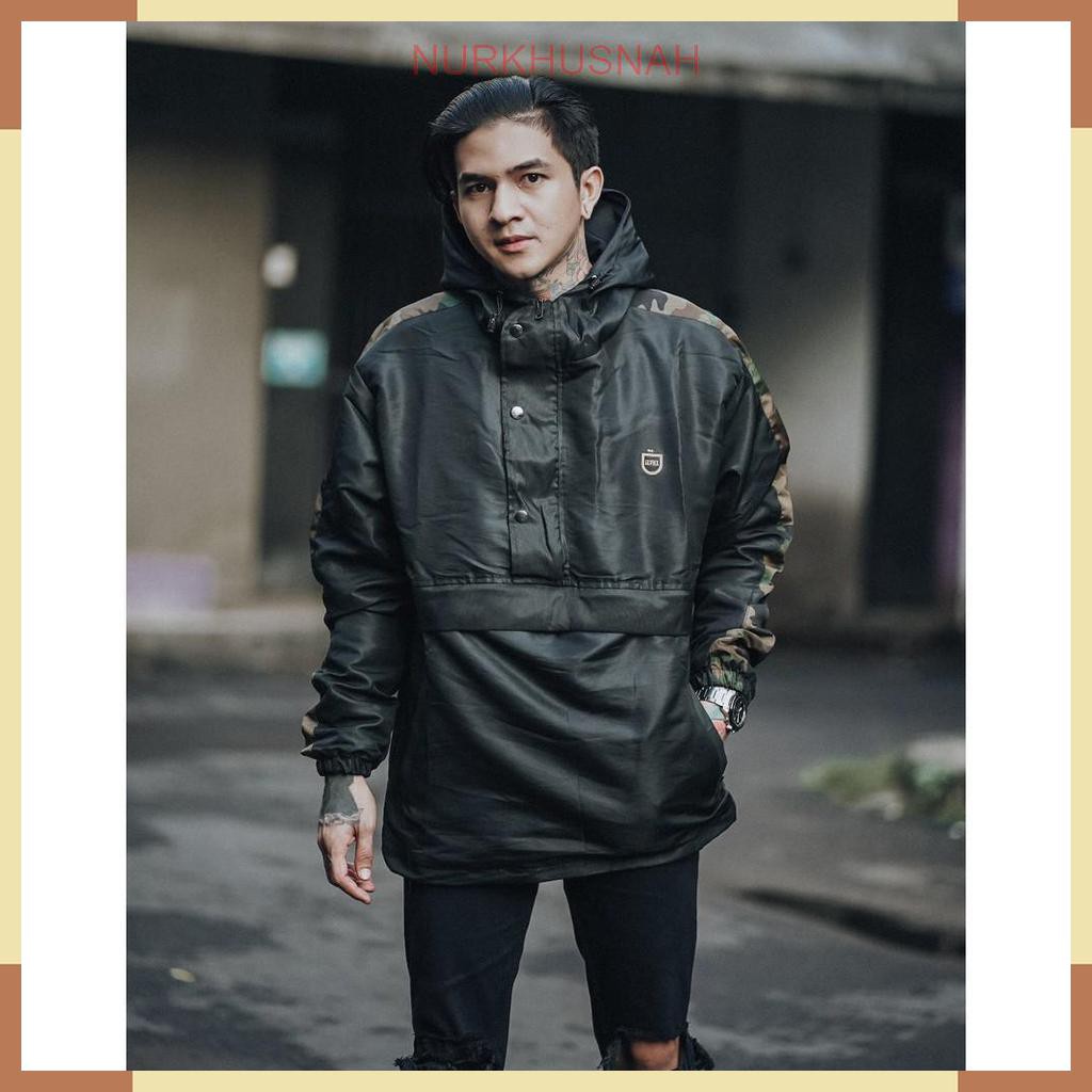 ORI JAKET CAGOULE STRIP CAMO SALVIO HEXIA