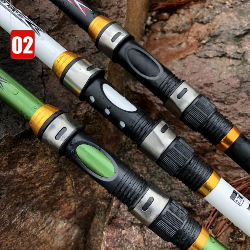 JORAN PANCING - Telescopic Fishing Rod Pole Carbon Fiber - Galatama