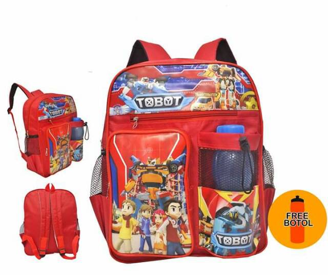 Tas tobot gratis botol model terbaru