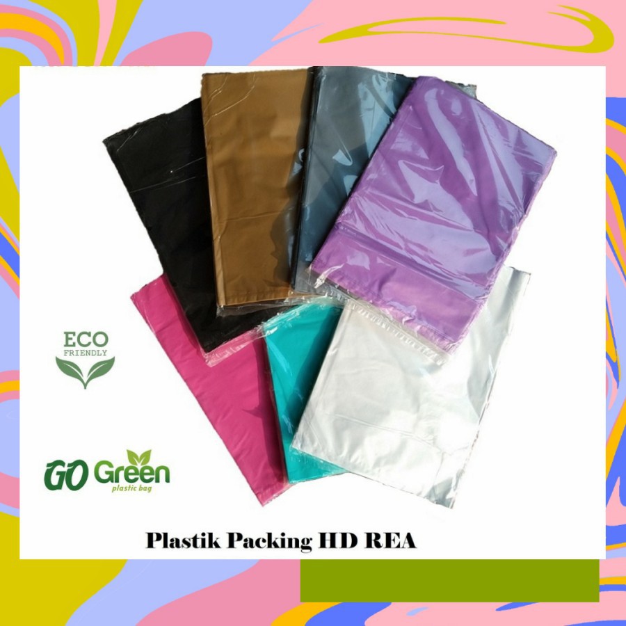 Kantong Plastik HD tanpa plong / plastik packing plastik olshop 20x30