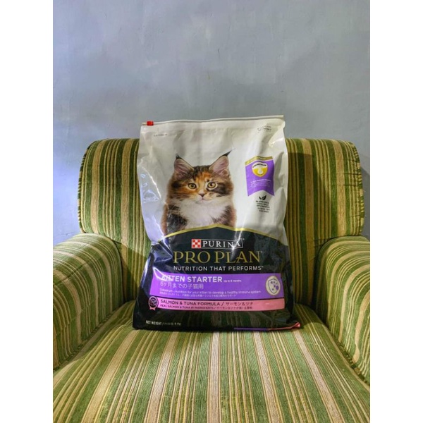 EXPEDISI Makanan Kucing Proplan Kitten Starter Salmon &amp; Tuna Formula Kemasan 8KG / Pro Plan Kitten Starter