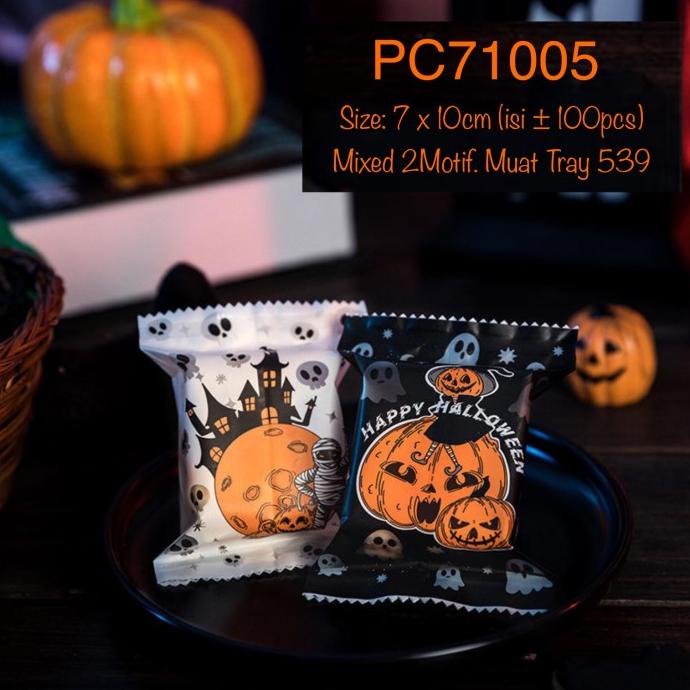 

Plastik Nastar/ Cookies/ Snack Halloween PC71005 mooncak37 Segera Beli
