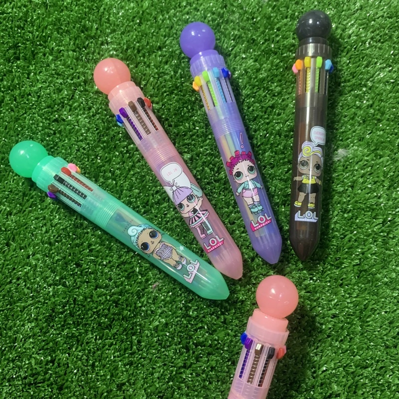

LOL Pen Pulpen Ballpoint 10 warna
