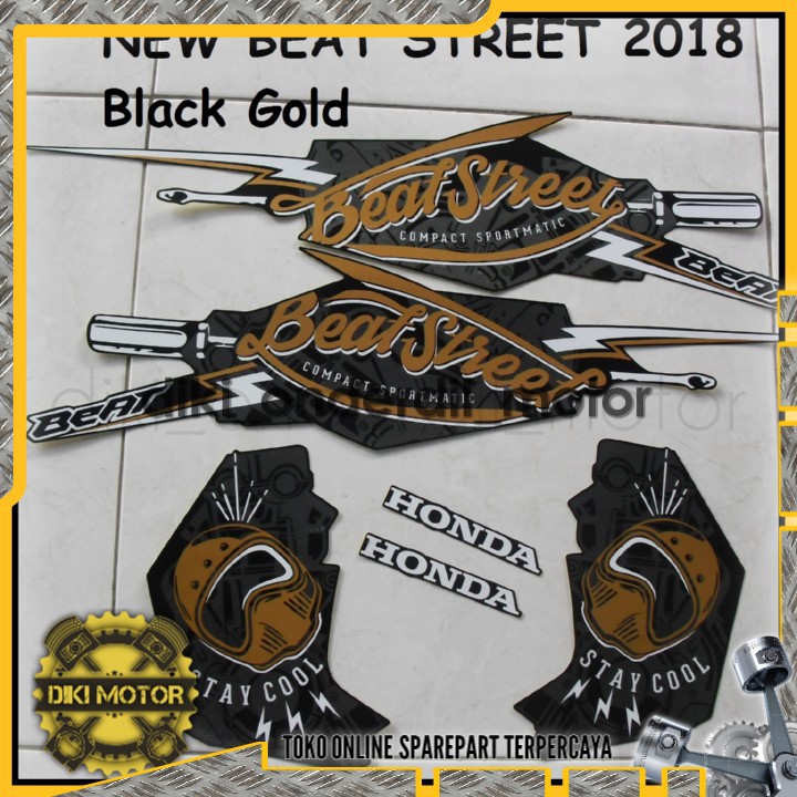 Striping Motor Honda Beat Street 2018 Ori