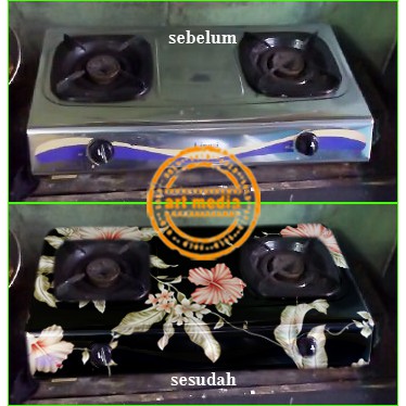 STIKER KOMPOR SHABY HITAM