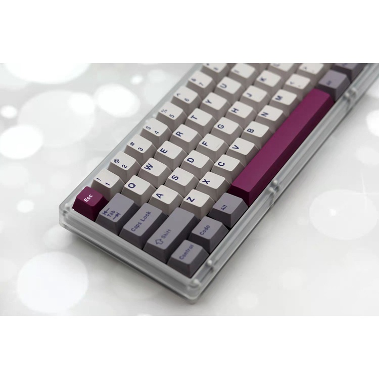 Keycaps 173 Tombol Tembakan Ganda DMG Untuk Keyboard Gaming Mekanikal GMMK Pro FEKER IK75