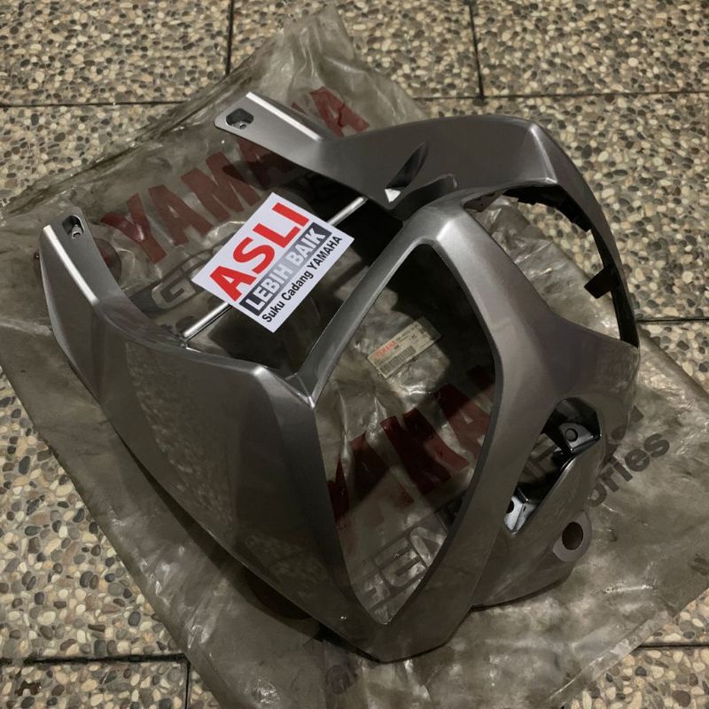 Tameng depan nouvo z silver original yamaha