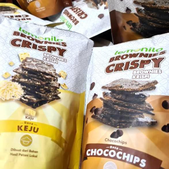 

D0V Lemonilo Brownies Crispy Coklat Keju Enak Sehat D6G D