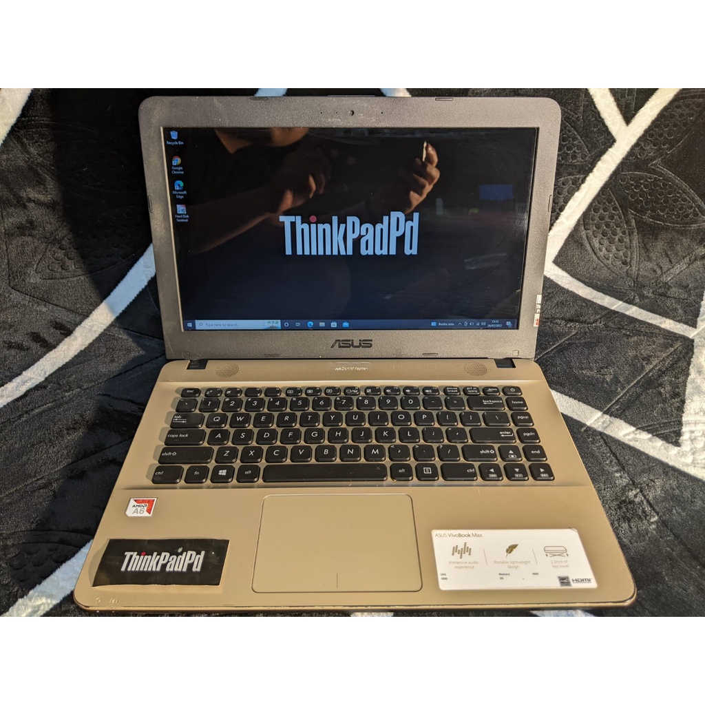 Jual Laptop Gaming Desain Asus Vivobook X441BA AMD A6-9220 Radeon R4 ...
